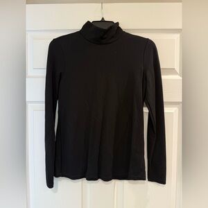 Cabi Size Small Tailored Turtleneck Style #4367 Black MSRP $99 Zipper